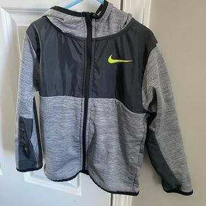 Nike fleece-lined zip hoodie